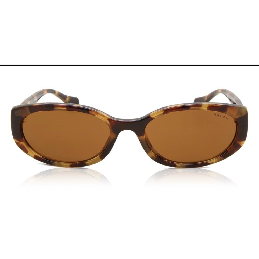 Ralph By Ralph Lauren Yellow Havana Dark Brown Lense (RA5306U 583673)-NEW w CASE - Picture 3 of 9